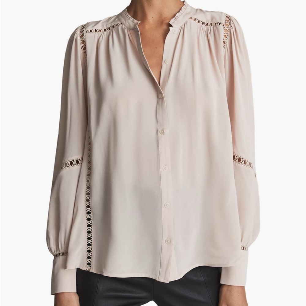 Reiss Women's Blouse in Light Pink